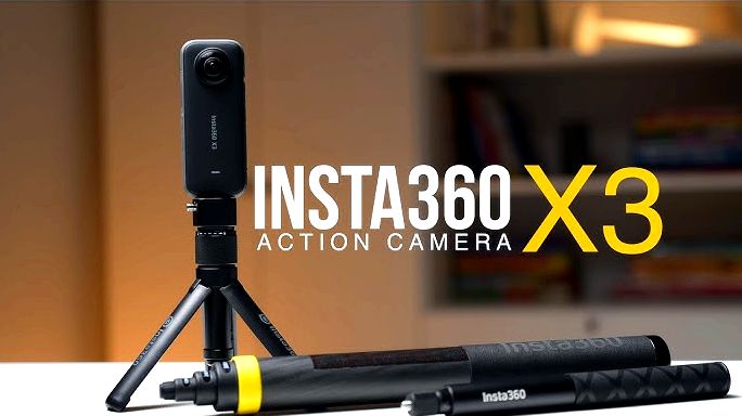 Insta360 X3: лучшая экшн-камера для съемки 360°